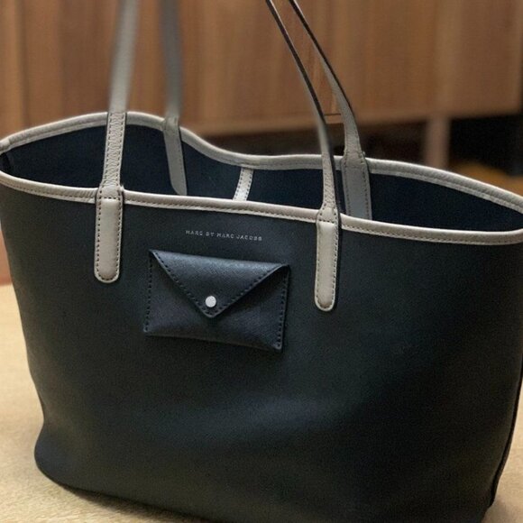 Marc By Marc Jacobs Handbags - Women Bags Marc Jacobs Metropolitote Leather Tote Bag Black